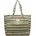 Roxy Anti Bad Vibes Strandtasche Baumwolle Green