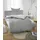 biberna Hermal sturmgrau 155 x 200 cm + 80 x 80 cm