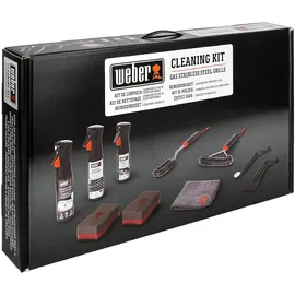 Weber Reinigungs-Set 10-tlg. Edelstahl schwarz