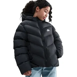 Nike Sportswear ADP Pufferjacke Kinder 010 - black/white M 137-147 cm)