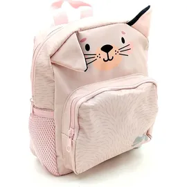 Heinrich Sieber SIEBER Glühwürmchen - Kinderrucksack Ella, Katze, rosa, 5 Liter