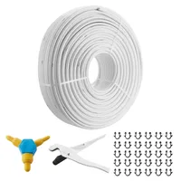 Vevor Aluverbundrohr Aluminium Mehrschichtverbundrohr 300 m Weiß PEX-Rohr Alu-Mehrschicht-Verbundrohr