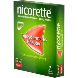 Nicorette Nikotinpflaster 25 mg Nikotin