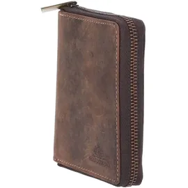 The Skandinavian Brand RFID Wallet Hunter Leather Portemonnaie tan
