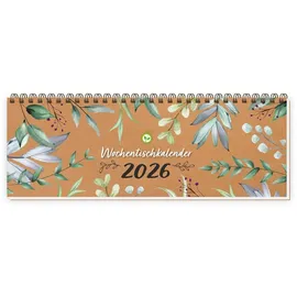 trotsch Tischkalender Natur 2026 Braun