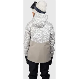 Brunotti Teallasy-Print Girls Snow Jacket, Leopard Snow 176 - Beige - 176