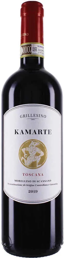 Azienda Il Grillesino Kamarte Morellino di Scansano 2019 - Rotwein / trocken - Italien / Toskana - Cabernet Sauvignon,Sangiovese / Azienda Il Grillesino