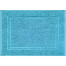 nyvi Badvorleger NYVIFresh 50x70cm Frottee Duschvorleger aus 100% Baumwolle 2x Duschvorleger 50x70 cm Türkis