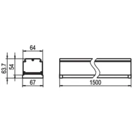 RIDI Homelight Ridi-Leuchten LED-Geräteträger 5pol. VL2E-GL150- #2550020