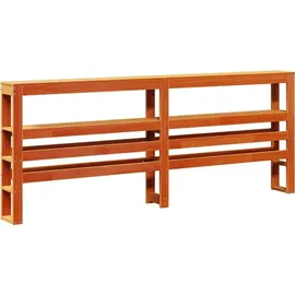 vidaXL Massivholzbett 180 x 200 cm Braun