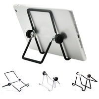 K-S-Trade Tablet-Ständer Tablet-Halterung Tablet-Aufsteller Für Lenovo Smart Tab M8 Wi-Fi Faltbarer Tischständer Tablet Halterung