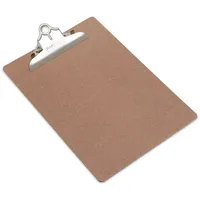 Rapesco RAPESCO® Klemmbrett VHBCB003 DIN A4 braun Holzhartfaser, 1