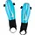 Schienbeinschoner mit Knöchelschutz Herren 420 blue fury/black/glacier blue L