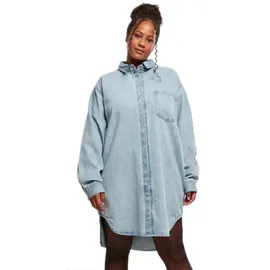 URBAN CLASSICS Shirtkleid Blau 3XL