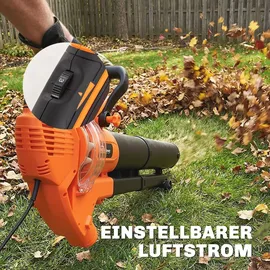 Outsunny Elektro-Laubbläser 40L Auffangbeutel