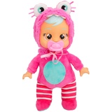 Cry Babies Tiny Cuddles Monster Bubu, Plüsch-Baby-Puppe, Tiny Cuddles mit personalisiertem Pyjama eines Monsters, - Bubu-Puppe