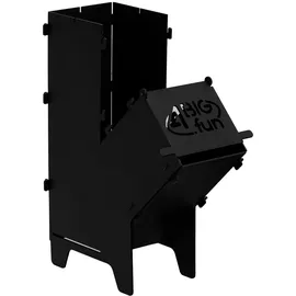 4big.fun Raketenofen für Dutch Oven Kocher Rocket Stove Grillen Hobo Holzofen