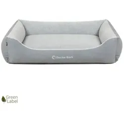 Doctor Bark Hundebett GreenLabel hellgrau L
