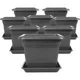 Centi Udo 40 x 40 x 33 cm Schwarz Komplettset