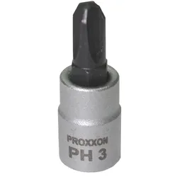 PROXXON 23732 PH3 Kreuzschlitzschrauben Einsatz Antrieb 6,3mm (1/4')