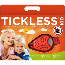 Tickless Kid Zeckenschutz für Kinder - Orange
