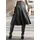 LASCANA Faltenrock Damen Schwarz 42