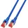 EFB Elektronik 10m Cat6 S/FTP Netzwerkkabel Blau