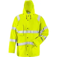Fristads Fristads® Flammschutz Regenjacke 4845 RSHF, gelb - XXL