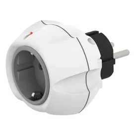 EHMANN 0460x0500 Überspannungsschutz-Zwischenstecker Weiß