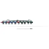WOLF-Garten Wolf Kugelhahnschiene CAT-2 LT, G3/4'' IG mit DVGW-Zulassung
