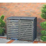 Promadino Vario III für 2 Tonnen 480 l 92 x 122 x 148 cm anthrazit