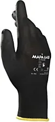 Mapa Professional Precision Work Ultrane 648 Arbeitshandschuhe PP (Polypropylen) Schwarz Extra Extra Large (XXL) 1 Paar