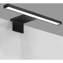 B.K.Licht Spiegelleuchte 8 W 780 lm 4000 K Schwarz 30 cm