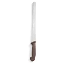 HENDI Schinkenmesser, Kunststoffgriff braun, 35 cm 842966 , 1 Messer