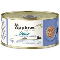 APPLAWS Cat Senior Tuna Fillet with Sardine Thunfisch mit Sardinen für ältere Katzen 70 g