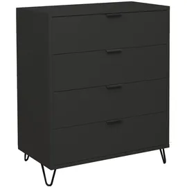 58 aufm Kessel Kommode Erna 81 x 102 x 45 cm Anthrazit