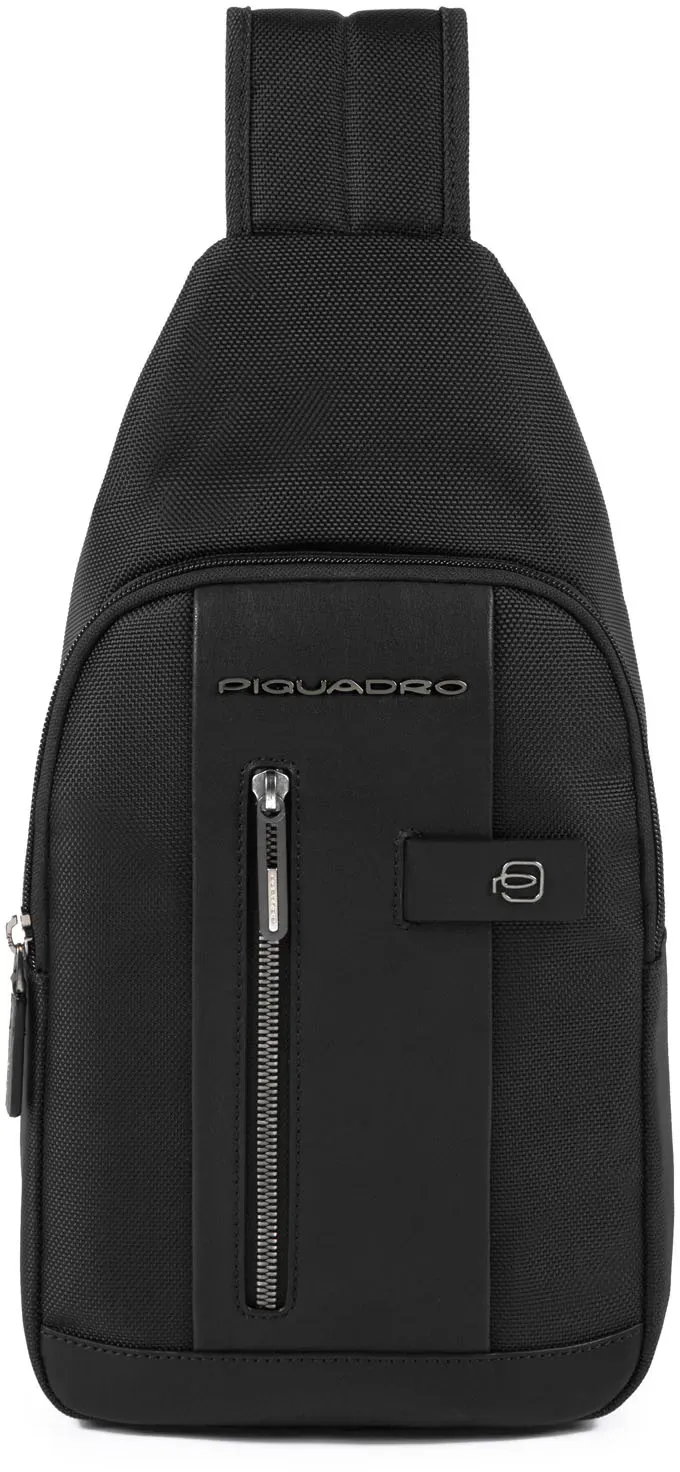 Piquadro Brief Querträgertasche schwarz