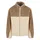 Karl Kani Signature Rubber Patch Teddy Zip Jacket Herren, Bomberjacken beige Größe XL Bekleidung