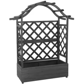 Proregal Hochbeet 138 x 110 x 44 cm Grau