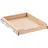 Vevor Ausziehbarer Schrank-Organizer Schrankschublade Regal (432 x 533 x 76 mm) mit sanftem Schließmechanismus, Holz-Schiebeschublade Unter- und Seitenmontage, für Küche Speisekammer Badezimmer