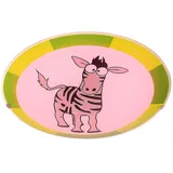 ETC Shop Decken Lampe Kinder Zimmer Motiv Zebra Alexa Google App im Set inkl. Smart Home Rgb Led Leuchtmittel