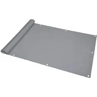 QIAOH Balkon-Sichtschutz 70cm x 200cm, Balkon-Verkleidung, Balkonumspannung, Balkon-Windschutz, 100% Schutz Der Privatsphäre Für Balkon, Garten Sichtschutzzaun