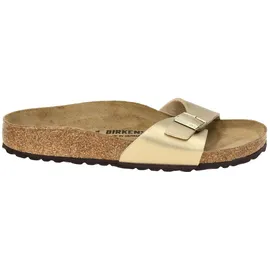 Birkenstock Madrid Birko-Flor schmal gold 43