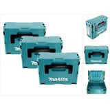 Makita Makpac 2 3-tlg. Kunststoff Werkzeugkoffer grün