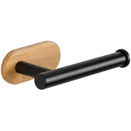 Wenko Turbo-Loc® Toilettenpapierhalter Orea Bamboo, Befestigen ohne Bohren,