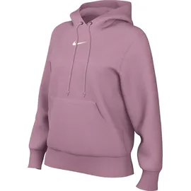 Nike Damen Sportswear Phoenix Std Po Kapuzenpullover, Elemental Pink/Sail, XS