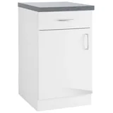 WIHO KÜCHEN Arbeitsplatte WIHO KÜCHEN "Flexi", grau (porto schieferfarben), B:130cm H:3,8cm T:60cm, Tischplatten, 38 mm stark