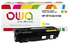 OWA 410A Kompatibel HP Tonerkartusche CF412A Gelb