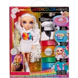 MGA Entertainment Rainbow High WaterColor & Create NEW Theme Dolls- purple eyes