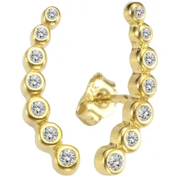 Celesta Gold Ohrring 375/- Gelbgold Zirkonia
